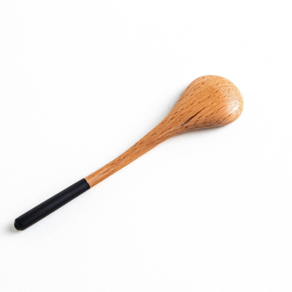 Minimalist Pastel-Tipped Wooden Tea Spoon